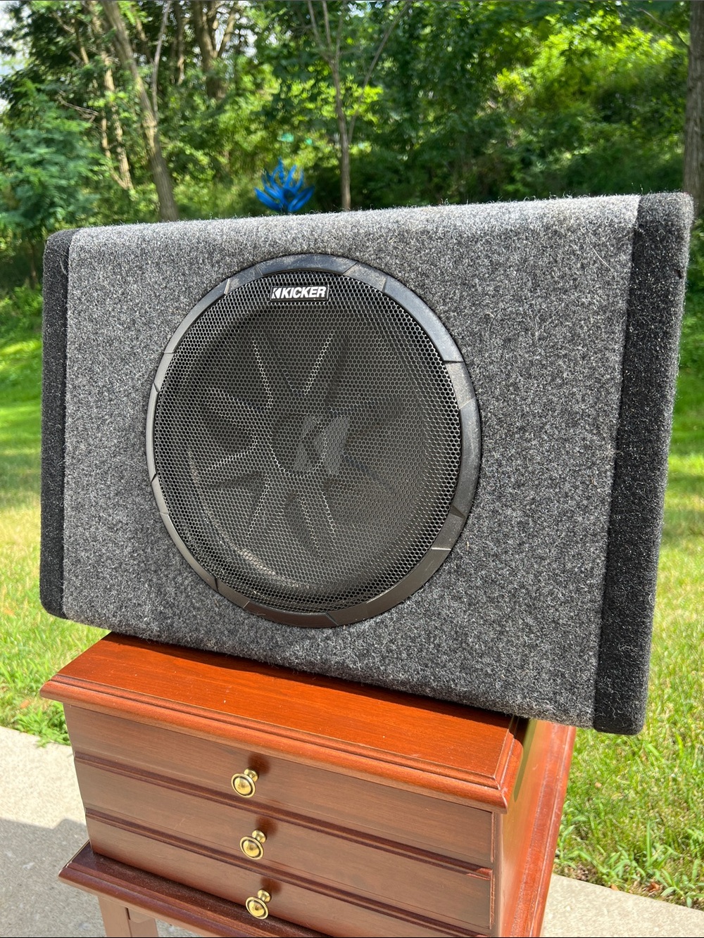 Kicker 11PT250 BassStation 10" Subwoofer Audio Powered 100-Watt Amplifier